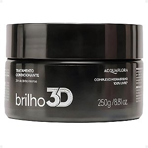 Máscara Capilar Tratamento Condicionante Acquaflora Brilho 3D 250g