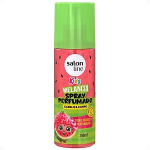 Spray Perfumado Cabelo E Corpo Salon Line Kids Melancia 200ml