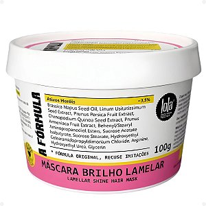 Máscara Capilar Lola Brilho Lamenar A Fórmula 100g