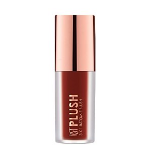Batom, Blush e Sombra Bruna Tavares Bt Plush 3x1 Cinnamon Bps08b