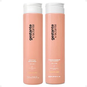 Kit Aquaflora Gestante e Lactante Antiqueda: Shampoo e Condicionador 250ml
