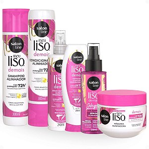 Kit Salon Line Meu Liso Demais Com 6