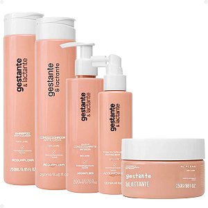 Kit Acquaflora Gestante e Lactante Antiqueda Completo