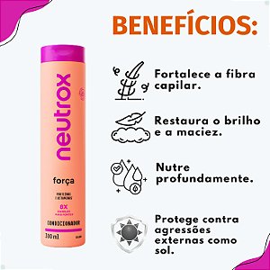 Condicionador Neutrox Força Proteínas e Vitaminas 300ml