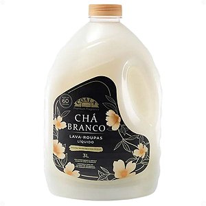 Lava-Roupas Líquido Coala Laundry Chá Branco Roupas Brancas e Coloridas 3L