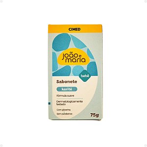 Sabonete Em Barra Cimed Bebê João e Maria Karité 75g