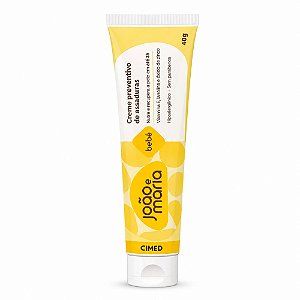 Creme Preventivo Para Assaduras Cimed Bebê João e Maria 40g