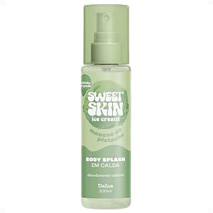 Body Splash Em Calda Dailus Sweet Skin Ice Cream Mousse De Pistache 200ml