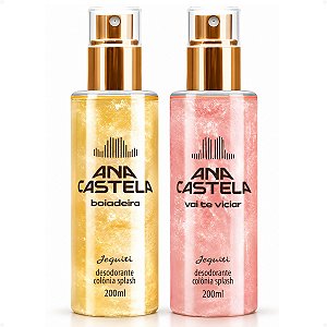 Kit Jequiti Ana Castela: Colônia Splash Boiadeira e Vai Te Viciar 200ml