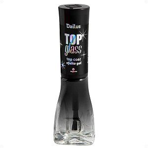 Esmalte Top Coat Dailus Top Glass Efeito Gel 8ml