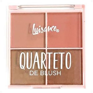 Quarteto De Blush Luisance Com 4 Cores L3231