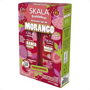 Kit Skala Frutástica! Morango: Shampoo 325ml e Condicionador 200ml