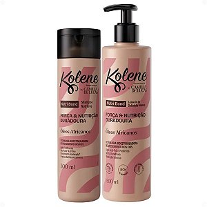 Kit Kolene By Camilla De Lucas Nutri Bond: Shampoo 300ml e Leave-in 500ml