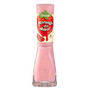 Esmalte Cremoso Dailus Morango Do Amor Calda De Açúcar 8ml