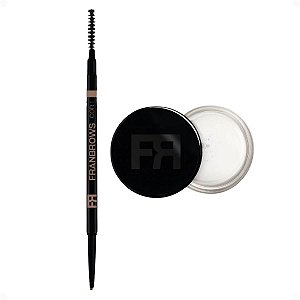 Kit Franciny Ehlke Fran Brows Cor 1: Lapiseira e Cera Para Sobrancelhas