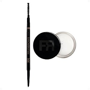 Kit Franciny Ehlke Fran Brows Cor 2: Lapiseira e Cera Para Sobrancelhas