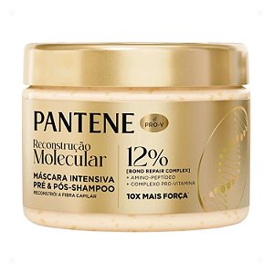 Máscara Intensiva Pantene Pro-V Molecular Bond Repair Pré e Pós-Shampoo 270ml