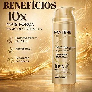 Leave-in Pantene Pro-Resgate Regeneração Molecular 150ml