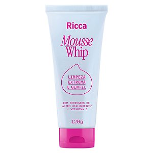 Sabonete Facial Ricca Mousse Whip 120g