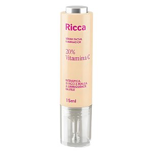 Sérum Facial Iluminador Ricca 20% Vitamina C 15ml