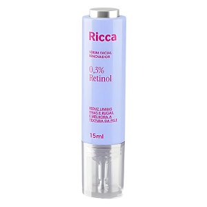 Sérum Facial Renovador Ricca 0,3% Retinol 15ml