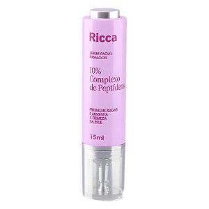Sérum Facial Firmador Ricca 10% Complexo De Peptídeos 15ml
