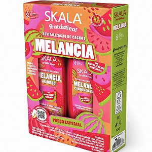 Kit Skala Frutástica Melancia: Shampoo 325ml e Condicionador 200ml