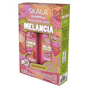 Kit Skala Frutástica Melancia: Shampoo 325ml e Condicionador 200ml