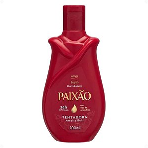Loção Hidratante Corporal Paixão Tentadora Ameixa Rubi 200ml