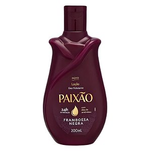 Loção Hidratante Corporal Paixão Framboesa Negra 200ml