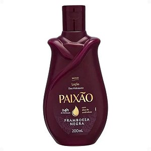 Loção Hidratante Corporal Paixão Framboesa Negra 200ml