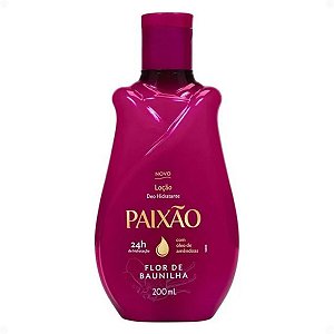 Loção Hidratante Corporal Paixão Flor De Baunilha 200ml