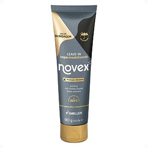 Leave-in Impermeabilizante Novex Salon blindagem Proteção Absoluta 90g