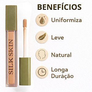 Corretivo Líquido Ruby Rose Silk Skin Soft Beauty Cl30 Hb-t1800-3