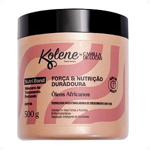 Máscara De Tratamento Profundo Kolene By Camilla De Lucas Nutri Bond 500g
