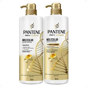 Kit Pantene Molecular Bond Repair: Shampoo e Condicionador 510ml