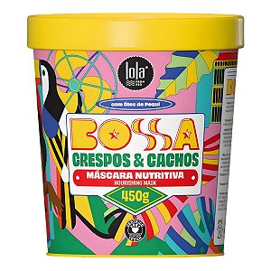 Máscara Nutritiva Lola Bossa Crespos e Cachos 450g