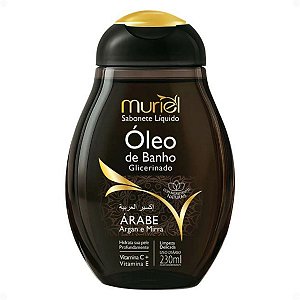 Sabonete Líquido Muriel Óleo De Banho Glicerinado Árabe 230ml