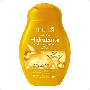 Loção Deo Hidratante Corporal Muriel Tradicional Gourmand 200ml
