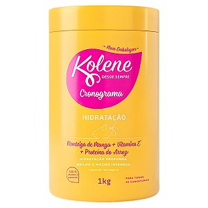 Máscara De Tratamento Kolene Cronograma Hidratação 1kg