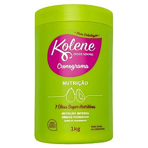 Máscara De Tratamento Kolene Cronograma Nutrição 1kg