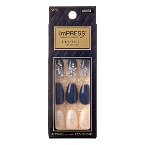 Unhas Postiças imPress Kiss Ny Couture Collection Média Luna 85673