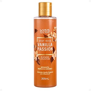 Sabonete Líquido Corporal Kiss New York Body Wash Vanilla Passion 300ml