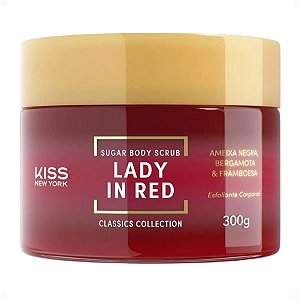 Esfoliante Corporal Kiss New York Sugar Body Scrub Lady In Red 280g