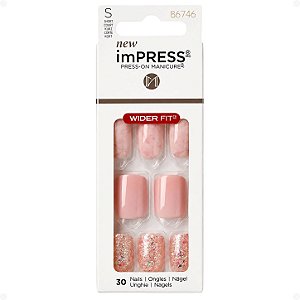 Unhas Postiças imPress Kiss Ny Wider Fit Just a Dream IMW01C