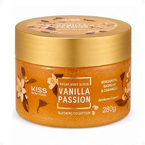 Esfoliante Corporal Kiss New York Sugar Body Scrub Vanilla Passion 280g