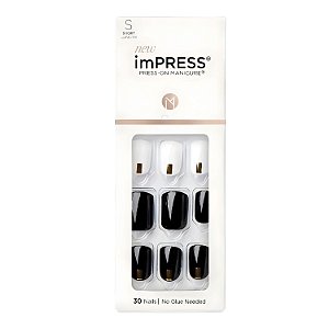 Unhas Postiças imPress Kiss Ny Midnight Drive KIM004