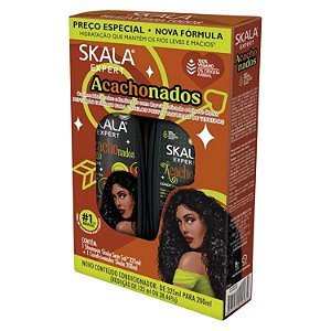 Kit Skala Expert Acachonados: Shampoo 325ml e Condicionador 200ml