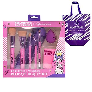 Kit de Pincéis e Acessórios Hello Kitty and Friends by Klass Vough + Mimo