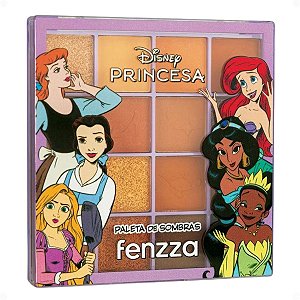 Paleta De Sombras Fenzza Disney Princesa Happily Ever After Dis119
